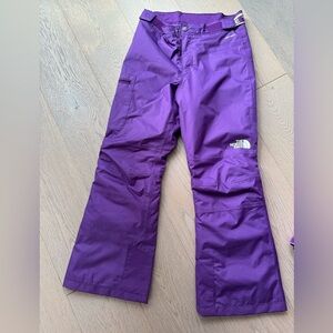 The North Face Girls Hyvent Insulated EZ Grow Ski Snow Pants Medium 10-12